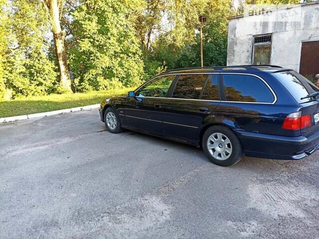 Синий БМВ 5 Серия, объемом двигателя 2.5 л и пробегом 400 тыс. км за 4300 $, фото 3 на Automoto.ua