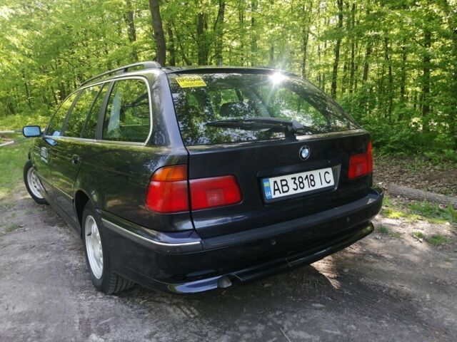 Синий БМВ 5 Серия, объемом двигателя 2.9 л и пробегом 430 тыс. км за 4600 $, фото 1 на Automoto.ua