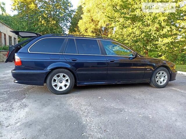 Синий БМВ 5 Серия, объемом двигателя 2.5 л и пробегом 400 тыс. км за 4300 $, фото 2 на Automoto.ua