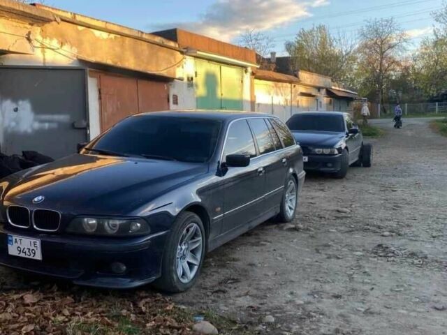 Синий БМВ 5 Серия, объемом двигателя 2 л и пробегом 239 тыс. км за 3400 $, фото 1 на Automoto.ua