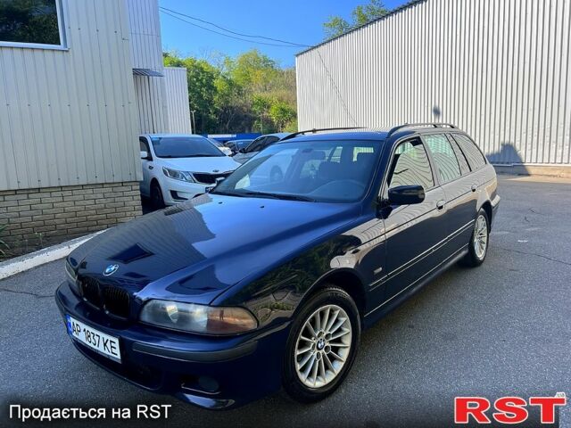 Синий БМВ 5 Серия, объемом двигателя 2.5 л и пробегом 258 тыс. км за 3650 $, фото 5 на Automoto.ua