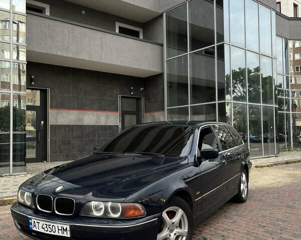 Синий БМВ 5 Серия, объемом двигателя 1.99 л и пробегом 329 тыс. км за 2899 $, фото 1 на Automoto.ua