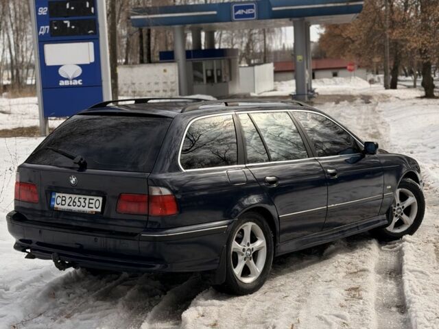 Синий БМВ 5 Серия, объемом двигателя 2.9 л и пробегом 399 тыс. км за 3899 $, фото 3 на Automoto.ua