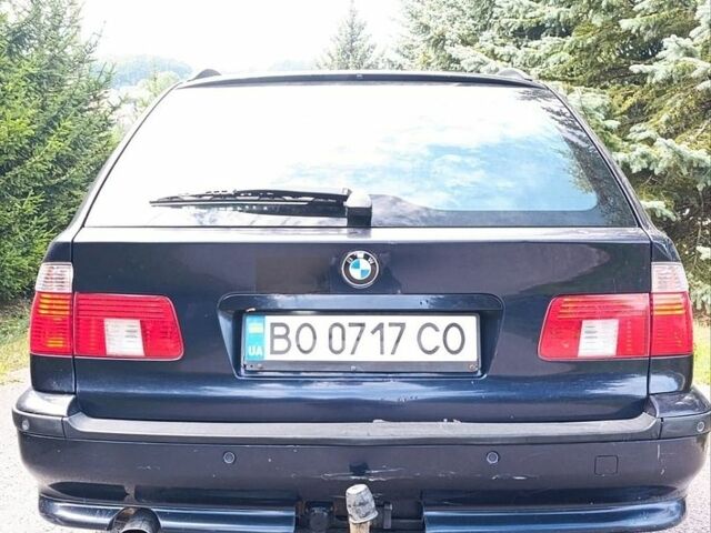 Синий БМВ 5 Серия, объемом двигателя 2.5 л и пробегом 328 тыс. км за 3700 $, фото 5 на Automoto.ua