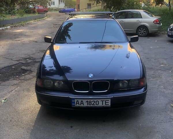 Синий БМВ 5 Серия, объемом двигателя 2 л и пробегом 390 тыс. км за 3900 $, фото 18 на Automoto.ua