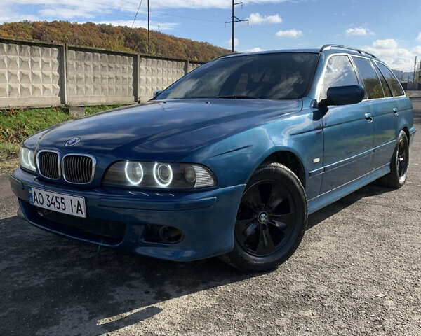 Синій БМВ 5 Серія, об'ємом двигуна 1.95 л та пробігом 300 тис. км за 3450 $, фото 1 на Automoto.ua