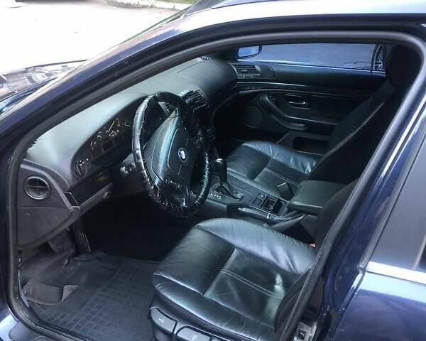 Синий БМВ 5 Серия, объемом двигателя 2 л и пробегом 390 тыс. км за 3900 $, фото 6 на Automoto.ua
