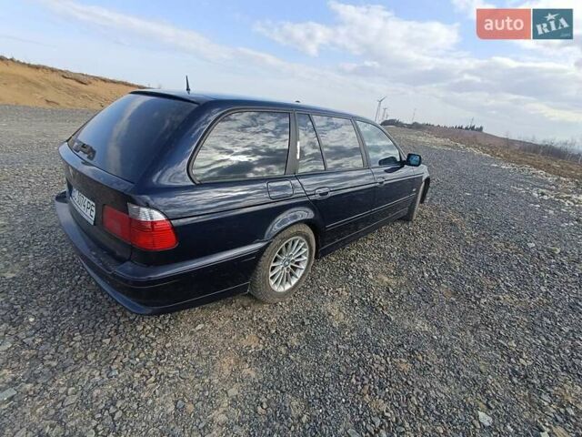 Синий БМВ 5 Серия, объемом двигателя 2.5 л и пробегом 437 тыс. км за 4490 $, фото 3 на Automoto.ua