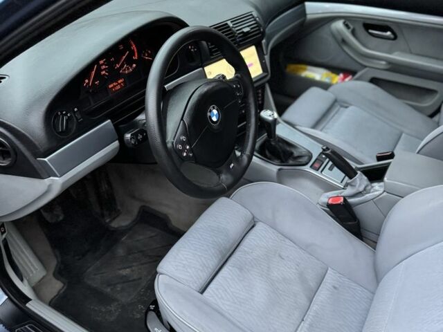 Синий БМВ 5 Серия, объемом двигателя 2 л и пробегом 368 тыс. км за 3950 $, фото 10 на Automoto.ua