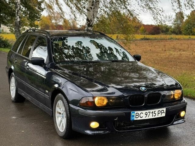 Синий БМВ 5 Серия, объемом двигателя 2.5 л и пробегом 489 тыс. км за 3100 $, фото 2 на Automoto.ua