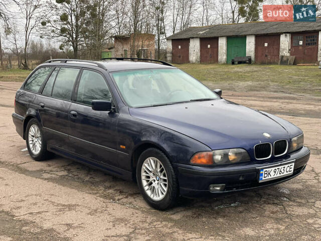 Синий БМВ 5 Серия, объемом двигателя 2.5 л и пробегом 367 тыс. км за 3850 $, фото 3 на Automoto.ua