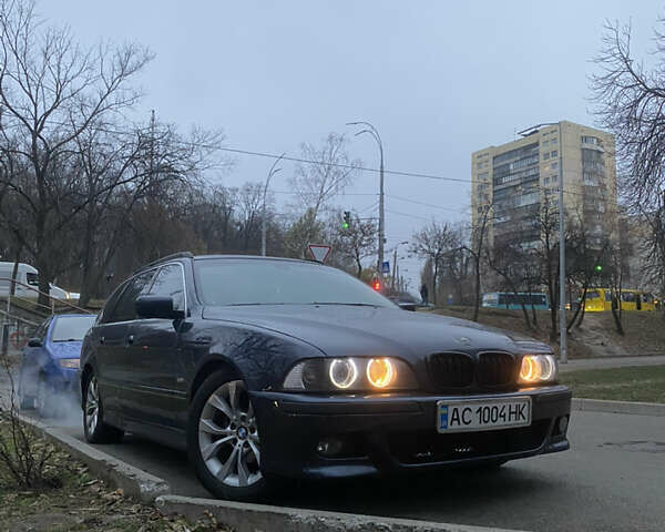Синий БМВ 5 Серия, объемом двигателя 3 л и пробегом 380 тыс. км за 5000 $, фото 5 на Automoto.ua
