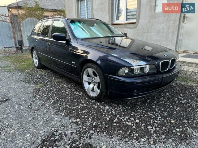 Синий БМВ 5 Серия, объемом двигателя 3 л и пробегом 327 тыс. км за 5500 $, фото 3 на Automoto.ua