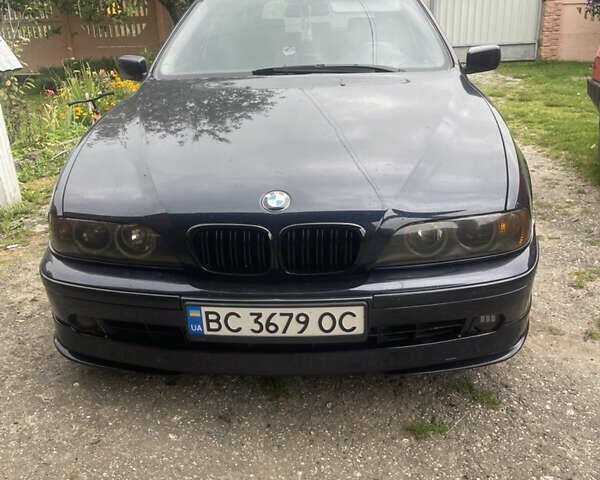 Синий БМВ 5 Серия, объемом двигателя 1.95 л и пробегом 375 тыс. км за 4600 $, фото 1 на Automoto.ua