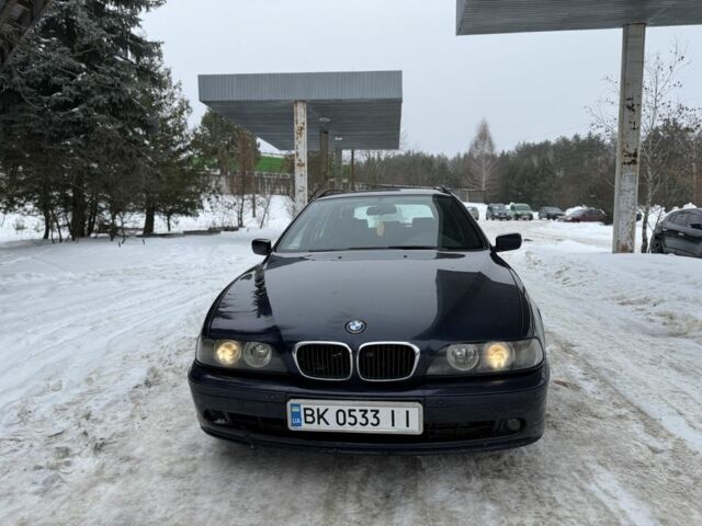 Синій БМВ 5 Серія, об'ємом двигуна 2 л та пробігом 380 тис. км за 3150 $, фото 1 на Automoto.ua