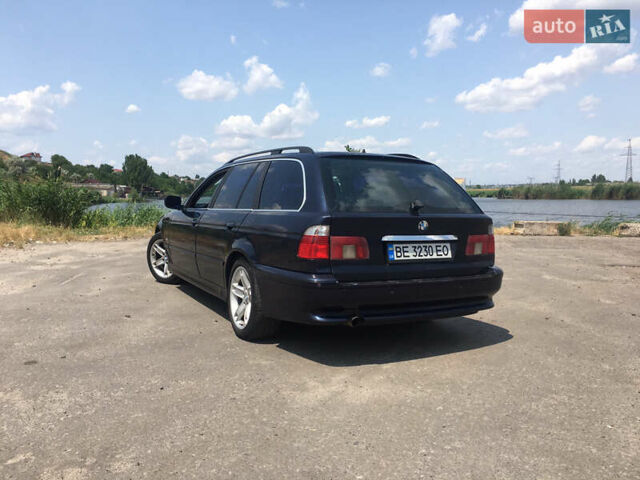 Синий БМВ 5 Серия, объемом двигателя 2.5 л и пробегом 500 тыс. км за 5300 $, фото 4 на Automoto.ua