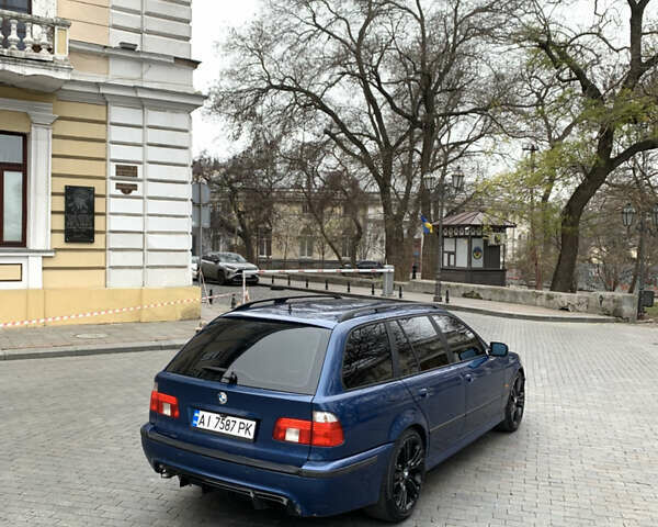 Синий БМВ 5 Серия, объемом двигателя 2.93 л и пробегом 350 тыс. км за 5999 $, фото 1 на Automoto.ua