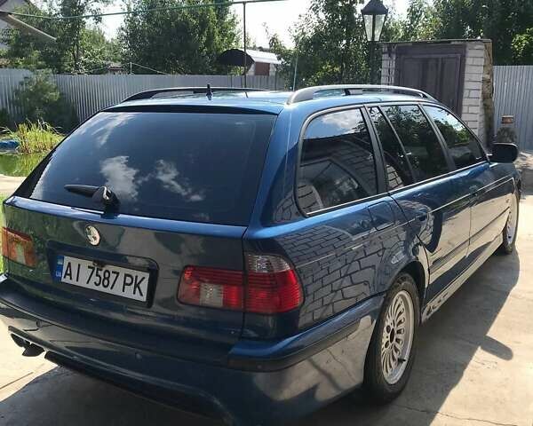 Синий БМВ 5 Серия, объемом двигателя 2.93 л и пробегом 487 тыс. км за 4200 $, фото 3 на Automoto.ua