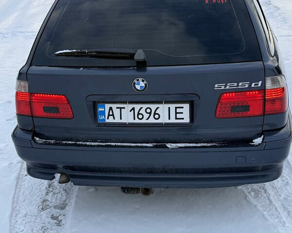 Синий БМВ 5 Серия, объемом двигателя 2.5 л и пробегом 380 тыс. км за 3500 $, фото 4 на Automoto.ua