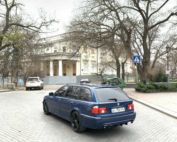 Синий БМВ 5 Серия, объемом двигателя 2.93 л и пробегом 350 тыс. км за 5999 $, фото 3 на Automoto.ua