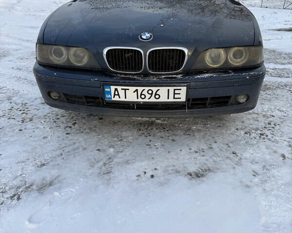 Синий БМВ 5 Серия, объемом двигателя 2.5 л и пробегом 380 тыс. км за 3500 $, фото 6 на Automoto.ua