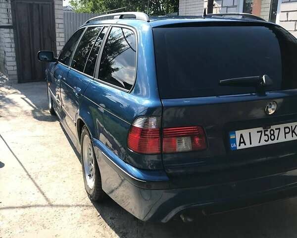 Синий БМВ 5 Серия, объемом двигателя 2.93 л и пробегом 487 тыс. км за 4200 $, фото 2 на Automoto.ua