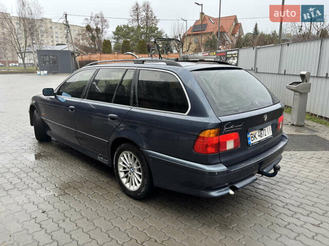 Синий БМВ 5 Серия, объемом двигателя 2.5 л и пробегом 482 тыс. км за 4500 $, фото 6 на Automoto.ua