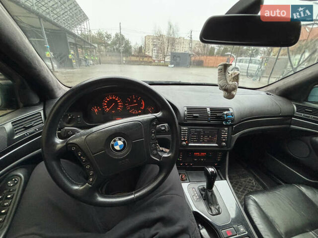 Синий БМВ 5 Серия, объемом двигателя 2.5 л и пробегом 482 тыс. км за 4500 $, фото 9 на Automoto.ua