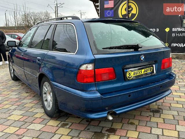 Синий БМВ 5 Серия, объемом двигателя 2.5 л и пробегом 239 тыс. км за 6100 $, фото 4 на Automoto.ua