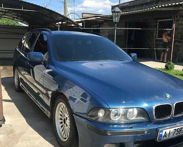 Синий БМВ 5 Серия, объемом двигателя 2.93 л и пробегом 487 тыс. км за 4200 $, фото 10 на Automoto.ua