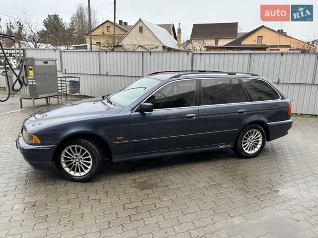 Синий БМВ 5 Серия, объемом двигателя 2.5 л и пробегом 482 тыс. км за 4500 $, фото 7 на Automoto.ua