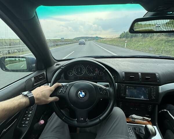 Синий БМВ 5 Серия, объемом двигателя 2.93 л и пробегом 325 тыс. км за 9500 $, фото 9 на Automoto.ua