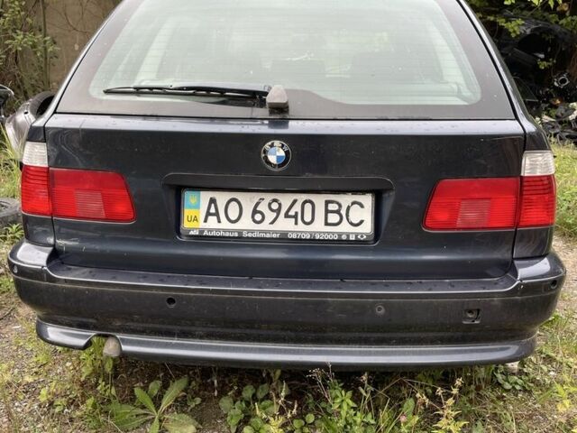 Синий БМВ 5 Серия, объемом двигателя 2.5 л и пробегом 400 тыс. км за 2000 $, фото 1 на Automoto.ua