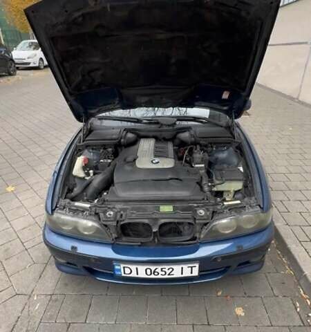 Синий БМВ 5 Серия, объемом двигателя 2.93 л и пробегом 325 тыс. км за 9500 $, фото 18 на Automoto.ua