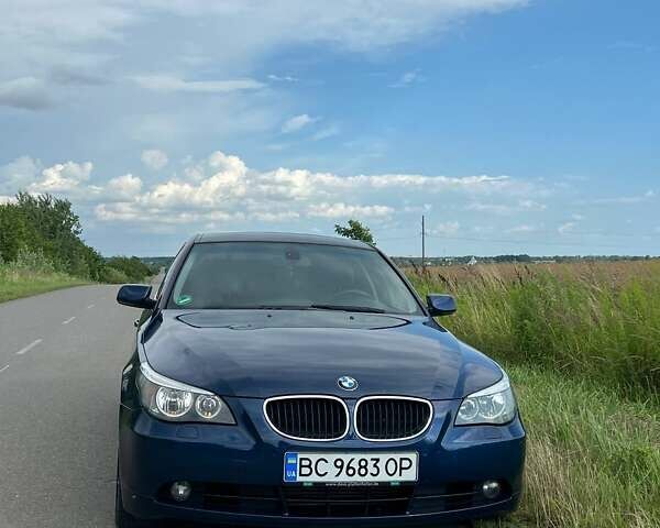 Синий БМВ 5 Серия, объемом двигателя 2.5 л и пробегом 340 тыс. км за 7300 $, фото 2 на Automoto.ua