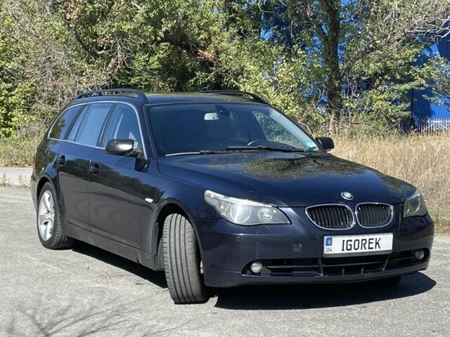 Синий БМВ 5 Серия, объемом двигателя 2.5 л и пробегом 600 тыс. км за 5300 $, фото 3 на Automoto.ua