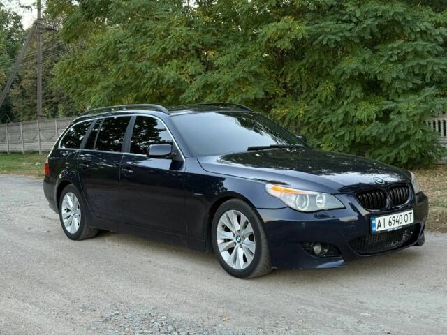 Синій БМВ 5 Серія, об'ємом двигуна 3 л та пробігом 380 тис. км за 7700 $, фото 1 на Automoto.ua