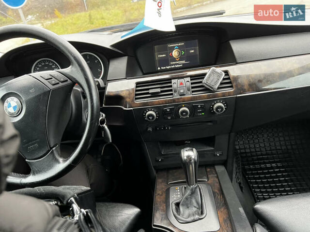 Синий БМВ 5 Серия, объемом двигателя 3 л и пробегом 345 тыс. км за 8500 $, фото 12 на Automoto.ua