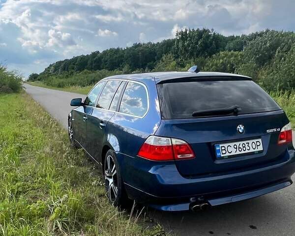 Синий БМВ 5 Серия, объемом двигателя 2.5 л и пробегом 340 тыс. км за 7300 $, фото 1 на Automoto.ua