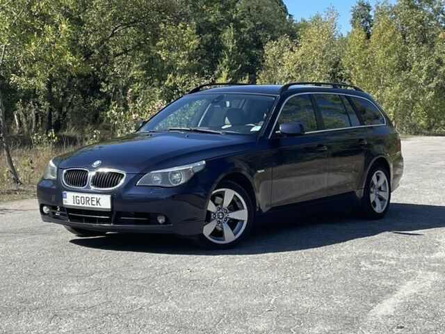 Синий БМВ 5 Серия, объемом двигателя 2.5 л и пробегом 600 тыс. км за 5300 $, фото 4 на Automoto.ua