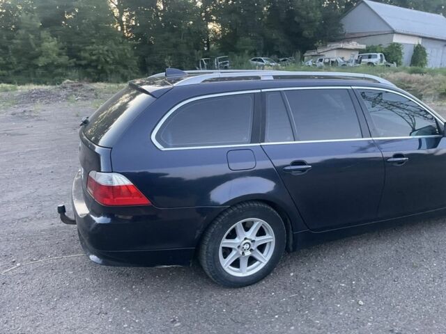 Синий БМВ 5 Серия, объемом двигателя 3 л и пробегом 382 тыс. км за 4300 $, фото 5 на Automoto.ua