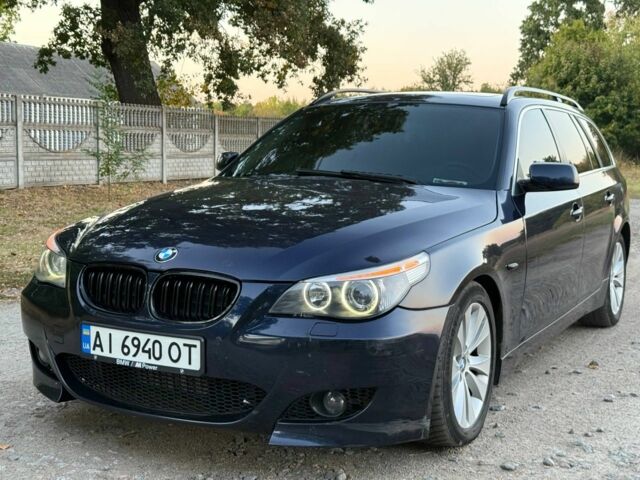 Синій БМВ 5 Серія, об'ємом двигуна 3 л та пробігом 380 тис. км за 7700 $, фото 7 на Automoto.ua