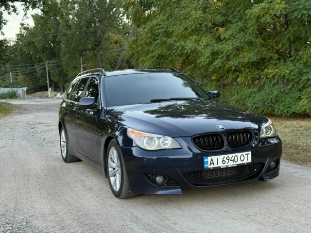 Синій БМВ 5 Серія, об'ємом двигуна 3 л та пробігом 380 тис. км за 7700 $, фото 4 на Automoto.ua