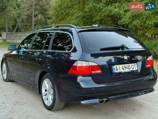 Синий БМВ 5 Серия, объемом двигателя 2.99 л и пробегом 368 тыс. км за 7999 $, фото 3 на Automoto.ua