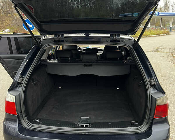 Синий БМВ 5 Серия, объемом двигателя 3 л и пробегом 345 тыс. км за 8500 $, фото 3 на Automoto.ua