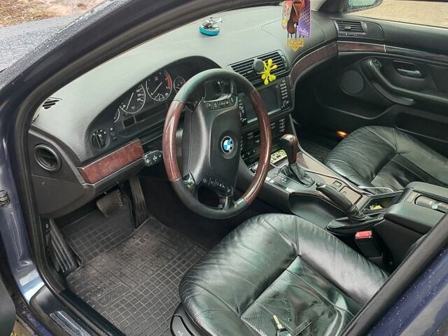 Синий БМВ 5 Серия, объемом двигателя 2.9 л и пробегом 456 тыс. км за 6300 $, фото 7 на Automoto.ua