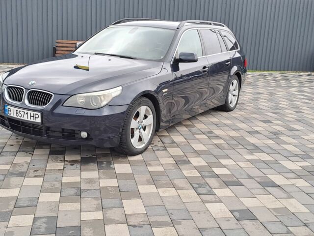 Синий БМВ 5 Серия, объемом двигателя 3 л и пробегом 405 тыс. км за 10500 $, фото 17 на Automoto.ua