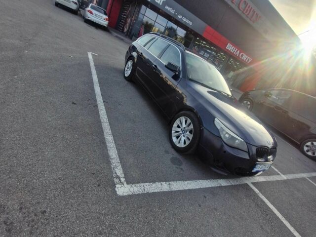 Синий БМВ 5 Серия, объемом двигателя 2.5 л и пробегом 634 тыс. км за 5000 $, фото 2 на Automoto.ua