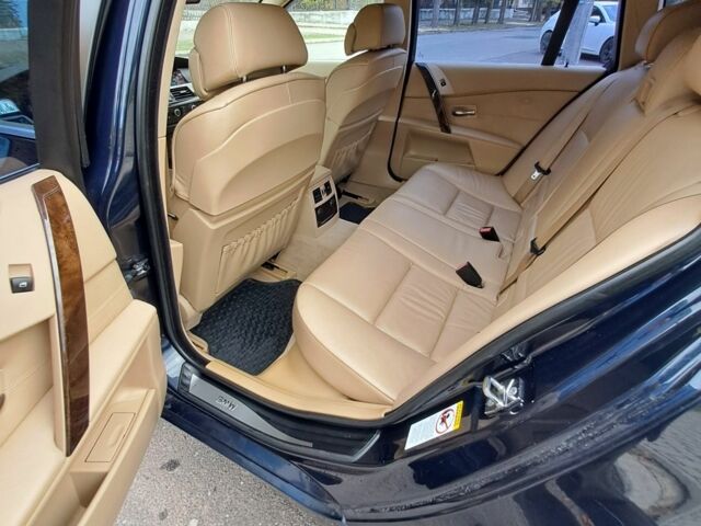 Синій БМВ 5 Серія, об'ємом двигуна 3 л та пробігом 412 тис. км за 10200 $, фото 10 на Automoto.ua