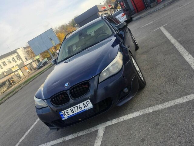 Синий БМВ 5 Серия, объемом двигателя 2.5 л и пробегом 634 тыс. км за 5000 $, фото 1 на Automoto.ua